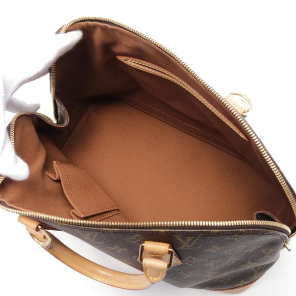 LOUIS VUITTON Alma PM Handbag Leather Brown - Picture 3 of 9